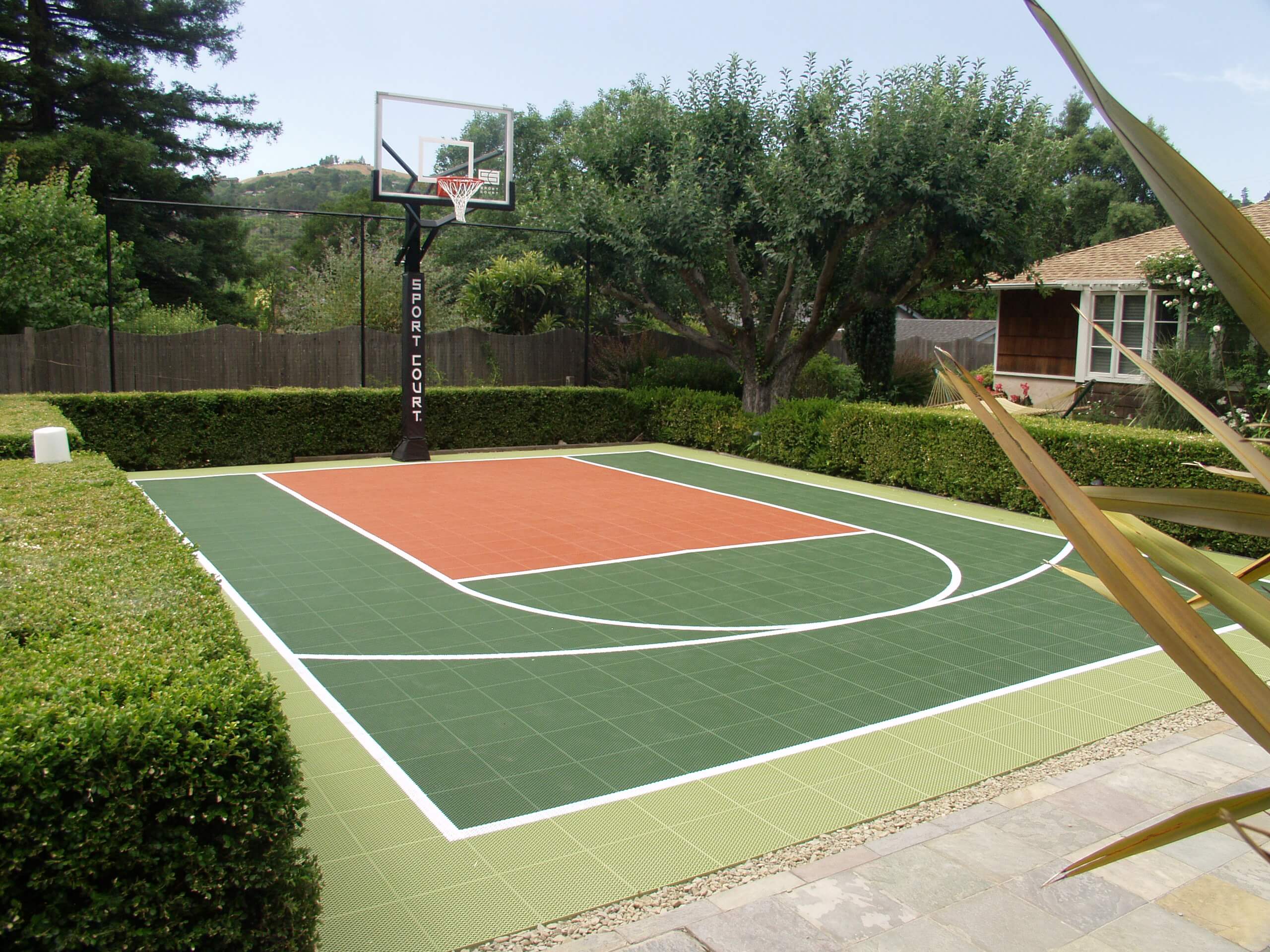 Backyard Basketball Courts - Outdoor Residential | AllSport America
